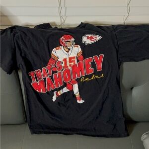 Patrick Mahomes football T-shirt